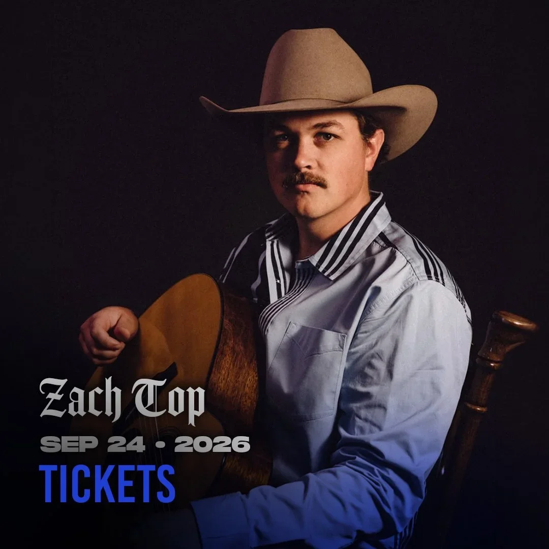 Zach Top Cold Beer Country Music event artwork